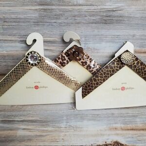 Lindsay‎ Phillips SwitchFlops Straps Lot 3 Ursula Avery Carson Small US 5-6 NEW